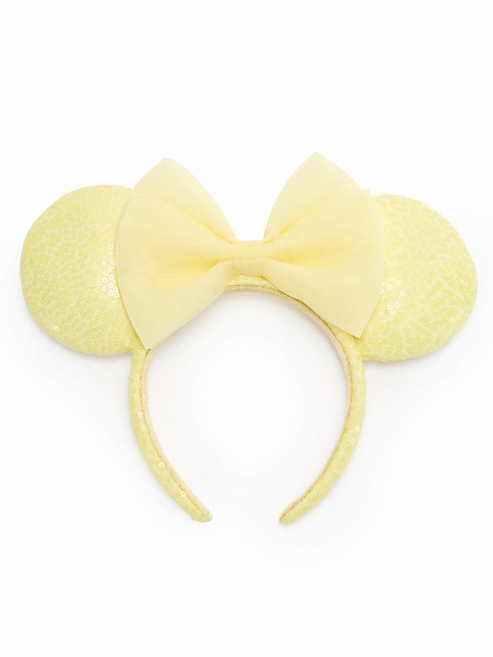 Disney Ears- Ariel (yellow sequins- Belle) Ears for Adults